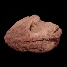 an-archaic-dogon-stone-carving-in-the-form-of-an-animal-face-with-simian-features_t5729b