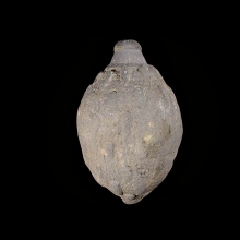 an-early-islamic-grey-ware-ceramic-hand-grenade-with-moulded-decoration_08155a