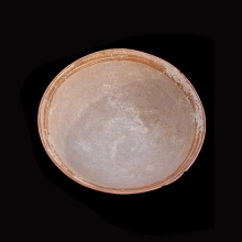 an-indo-iranian-pottery-vessel-with-linear-bands-on-exterior-and-interior-in-a-brown-pigment_x1101b