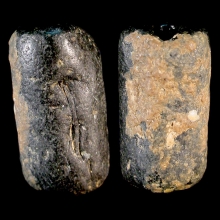 mesopotamian-basalt-cylinder-seal_x6422a